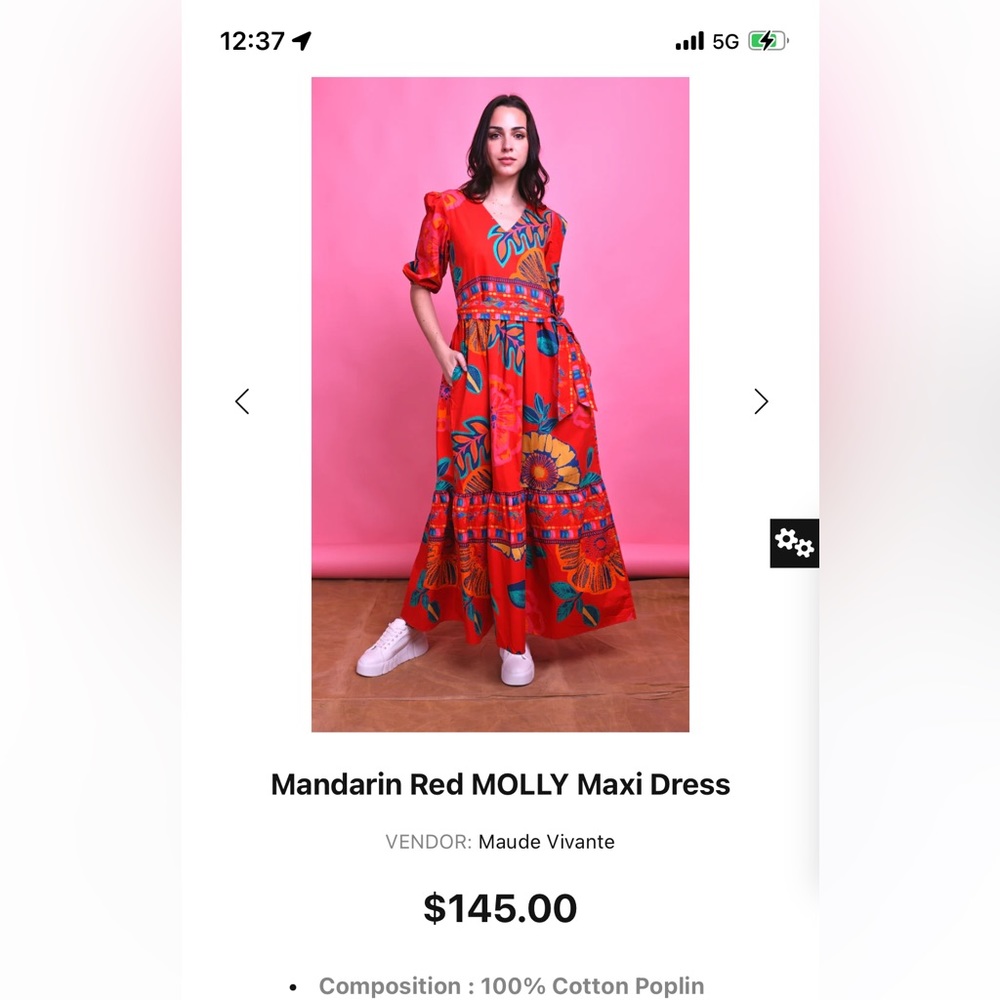 Maude vivante dress M